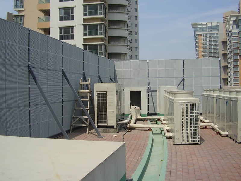 屋面風機和空調機組降噪處理方案